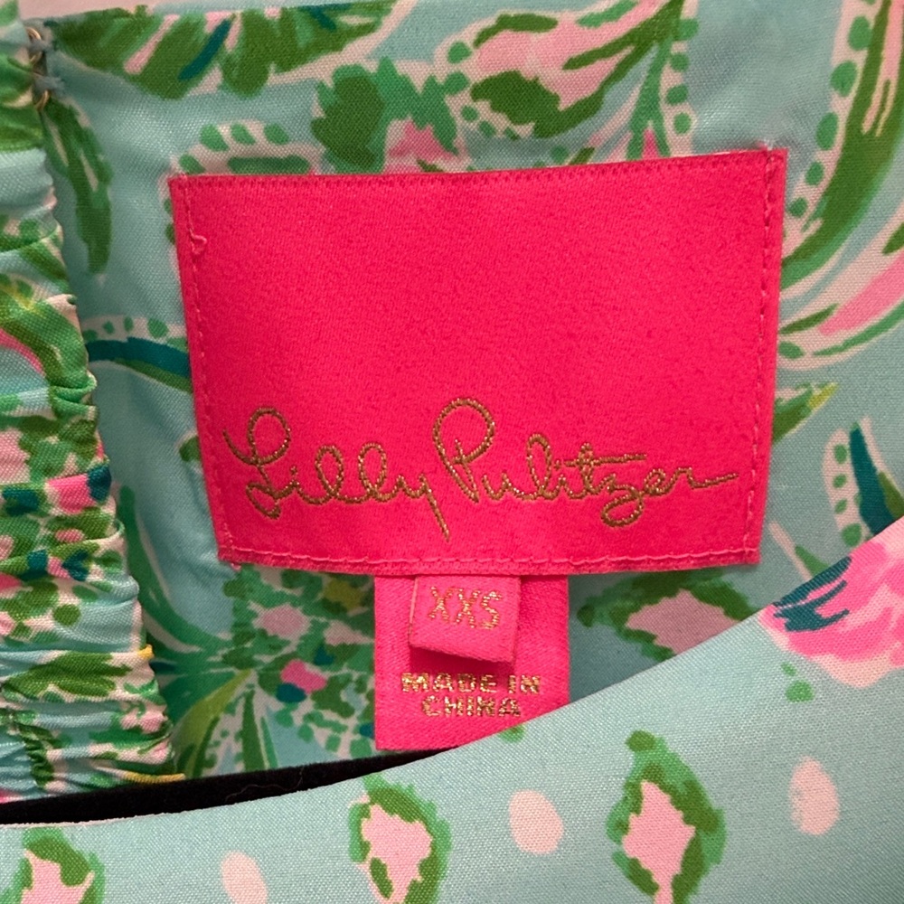 Lilly Pulitzer Barbara Floral Puff Sleeve Dress - NWT - Picture 4 of 8